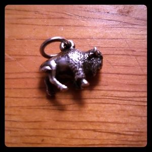 Bison James Avery Charm Retired